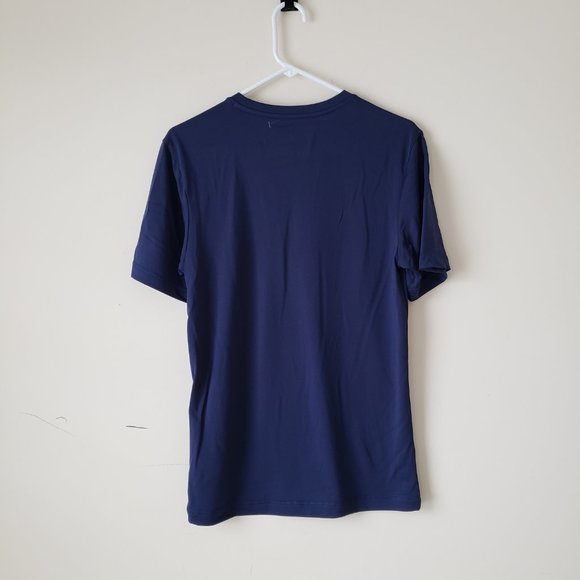 Majestic Cleveland Indians Cool Base S/S T-Shirt Tee Men's Size Small Blue NWOT - Picture 5 of 10